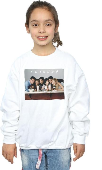 Immagine prodotto Friends Group Photo Milkshakes Felpa Ragazze (140, 146)