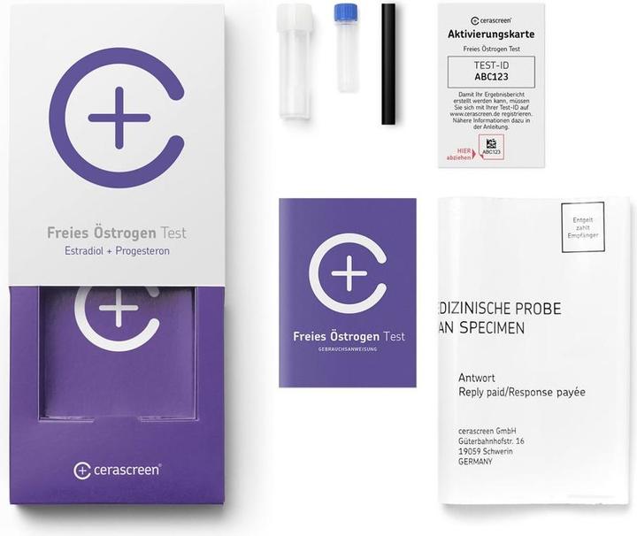 Actual product image Cerascreen Oestrogen test (1 x)
