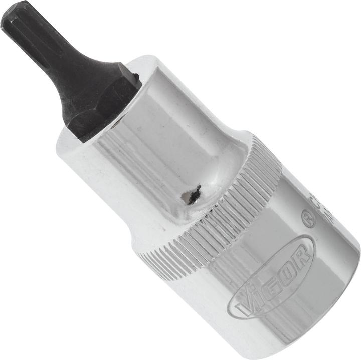 Immagine prodotto Vigor Punta per cacciavite RIBE ∙ V2202 ∙ Quadrata 12,5 mm (1/2 pollice) ∙ Profilo a cuneo interno