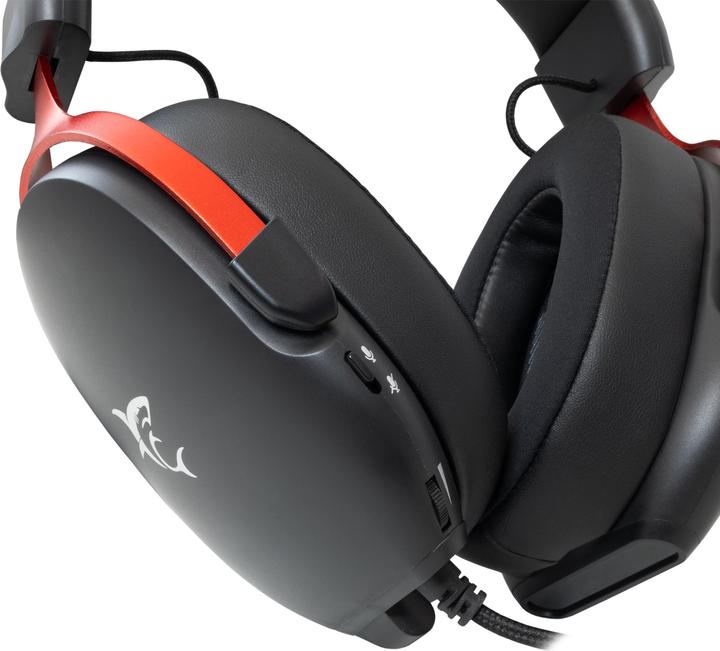 Actual product image White Shark Wired headphones GH-2445 Fox Black (Cable)