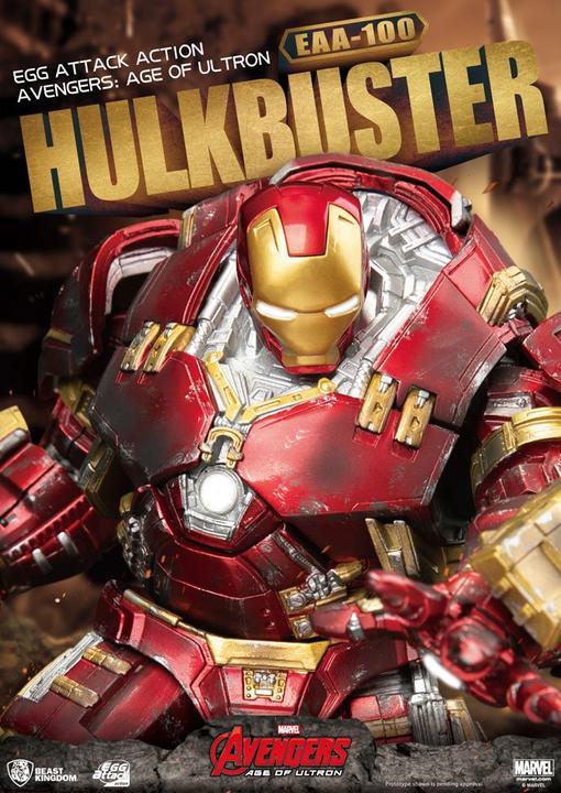 Actual product image Beast Kingdom Avengers - Age of Ultron "Hulkbuster" Egg Attack Figure