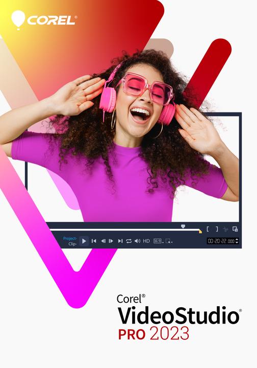 Actual product image Corel VideoStudio Pro 2023 Download (1 User, 1 Devices/Users, unlimited)