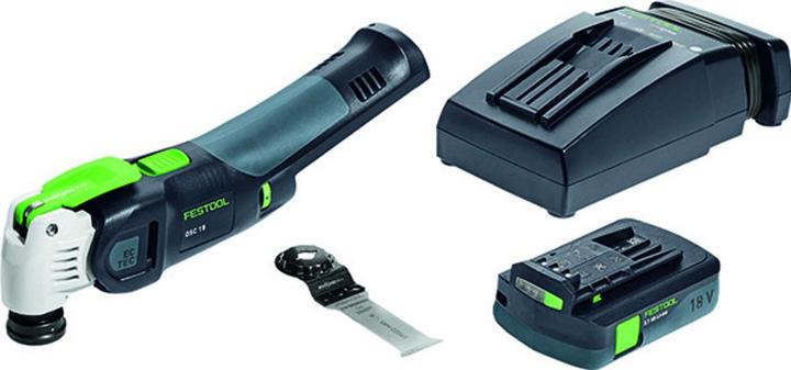 Festool Akku-Oszillierer OSC 18 HPC 4,0 EI-Plus