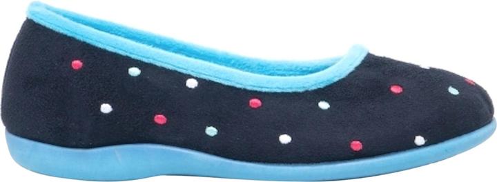Produktbild Universal Textiles Isla Punkte Ballerina Hausschuhe (37)
