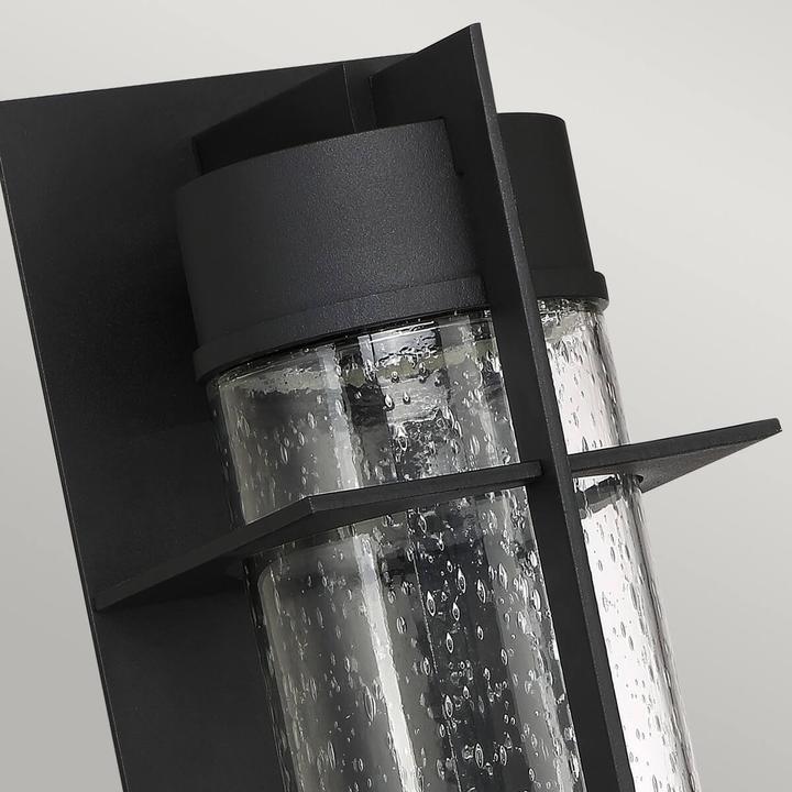 Actual product image Elstead Lighting Eames LED outdoor wall light 41cm Earth Black Clear IP44 (800 lm)