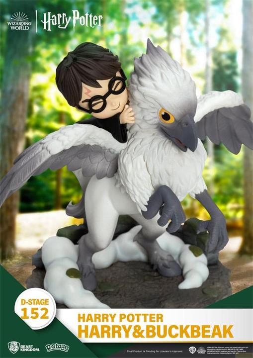 Image du produit Beast Kingdom Harry Potter D-Stage Diorama PVC Harry & Buckbeak 16 cm