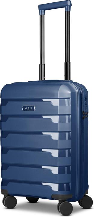 Immagine prodotto D&N South Dakota 4 Rollen Kabinentrolley S 56 cm mit Dehnfalte (40 l, Bagaglio a mano (fino a 50 litri))