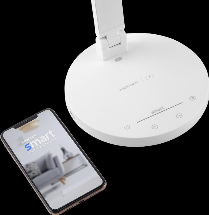 Image du produit Momax Lampe de bureau intelligente IoT avec chargement sans fil