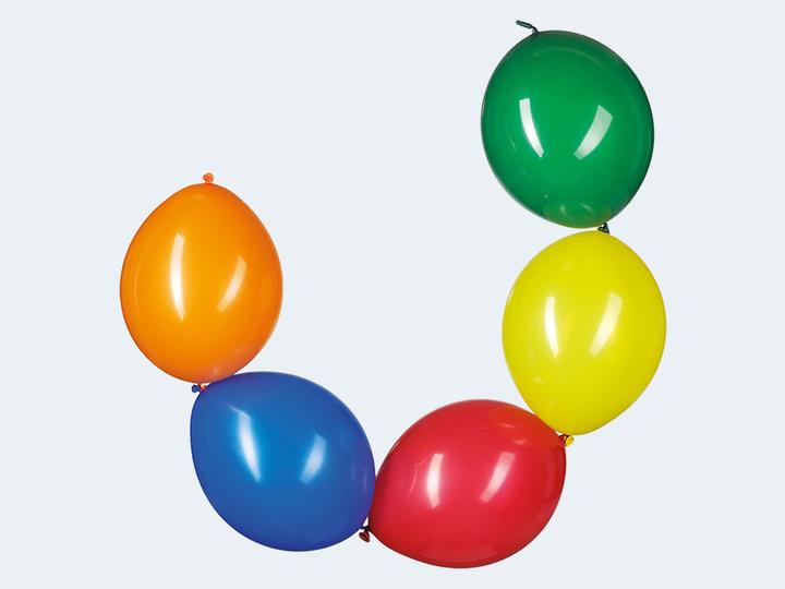 Tib 20 Kettenluftballon bunt 25cm (1 x)