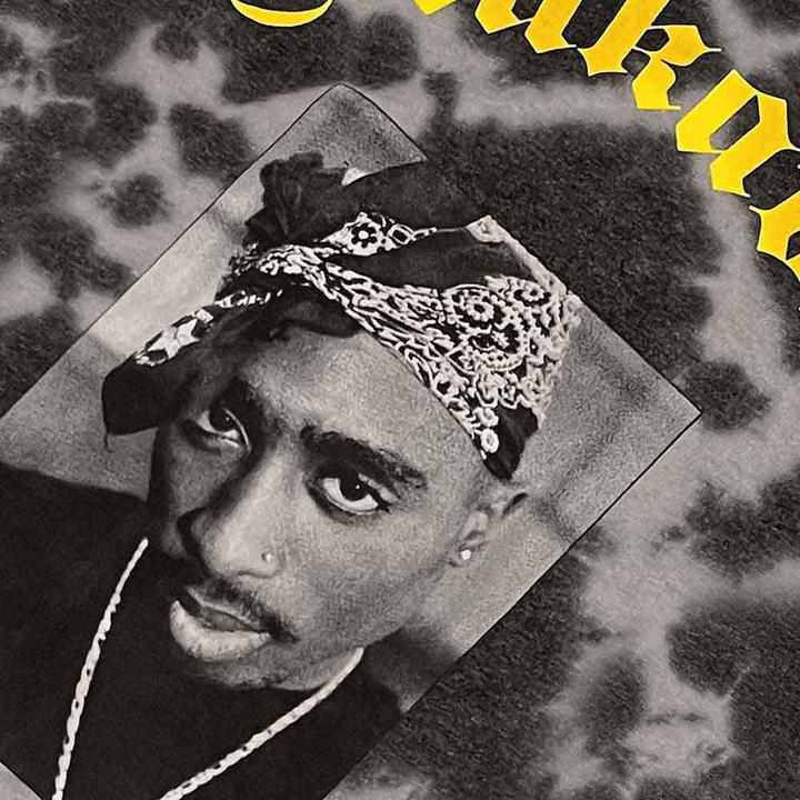 Produktbild Tupac Shakur Erwachsene Makaveli Tie Dye TShirt (XXL)