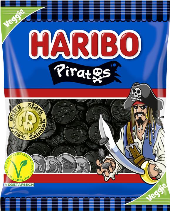 Produktbild Haribo PIRATOS Lakritz 175,0 g (1 Stk., 200 g)