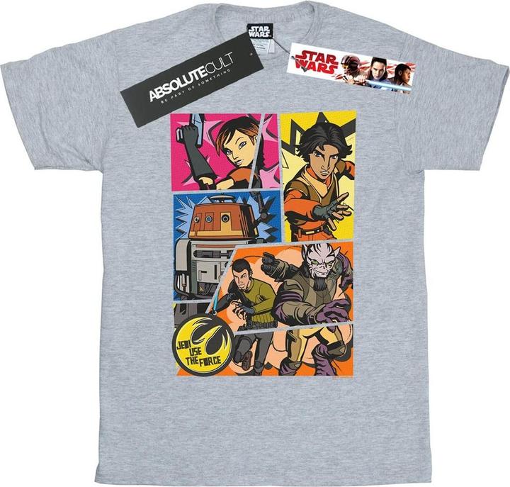 Star Wars Rebels Comic Strip TShirt Jungen