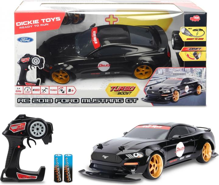 Actual product image Dickie RC Drift Ford Mustang