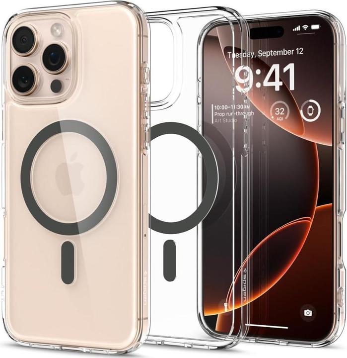 Produktbild Spigen Ultra Hybrid MAG iPhone 16 Pro Max MagSafe graphite ACS07999 (Apple iPhone 16 Pro Max)