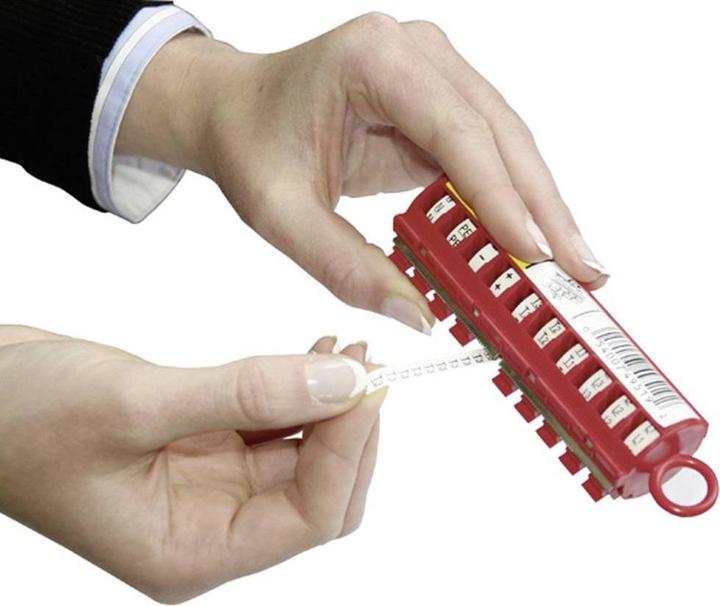Actual product image 3M Scotchcode dispenser STD-0/9 Filled with numbers 0 to 9