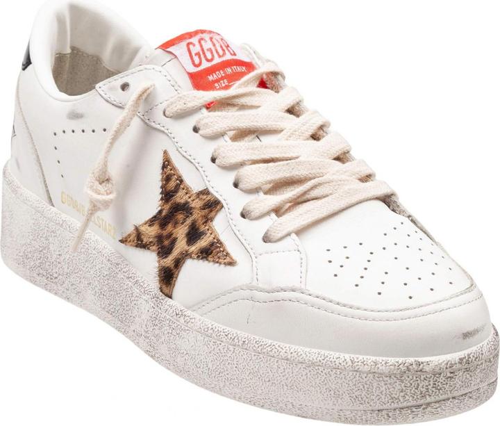 Immagine prodotto Golden Goose sneakers ball star 2 in white leather with ponyskin star (42)