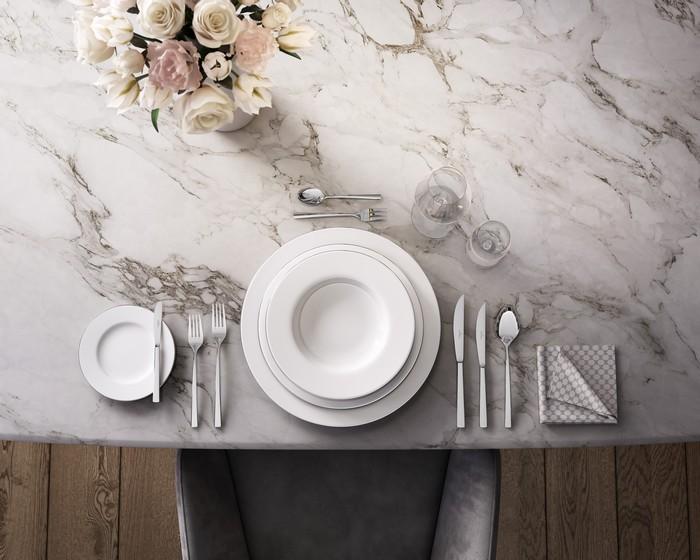 Actual product image Villeroy & Boch Dessert/Vorspeisengabel Piemont (1 Piece, Pitchfork)