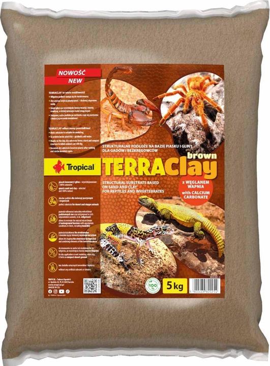 Actual product image Tropical Terraclay Brown 5Kg - (222.6042)