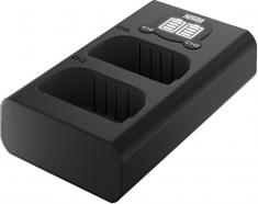 Actual product image Newell DL-USB-C dual-channel charger and LP-E6N battery set for Canon (Camera battery charger)