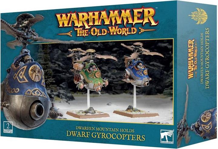 Immagine prodotto Games Workshop Warhammer ToW - La Montagna dei Nani ospita Gyrocopteres e Gyrobombardiers (Materiale sintetico)