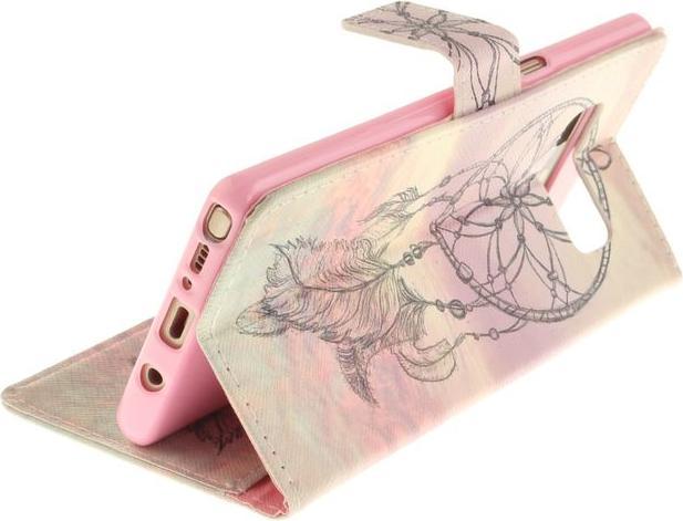 Produktbild Leder Bookcover Hülle mit Muster (Samsung Galaxy Note 8)