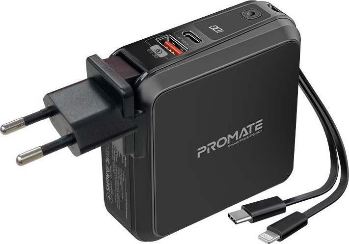 Produktbild ProMate PowerPack-PD20+ Powerbank 15000mAh (15000 mAh, 65 W)