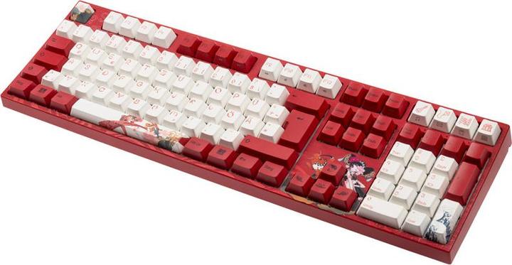 Productafbeelding Varmilo VEA109 Koi Gaming Toetsenbord, MX-Bruin, witte LED (NL, Bedraad)