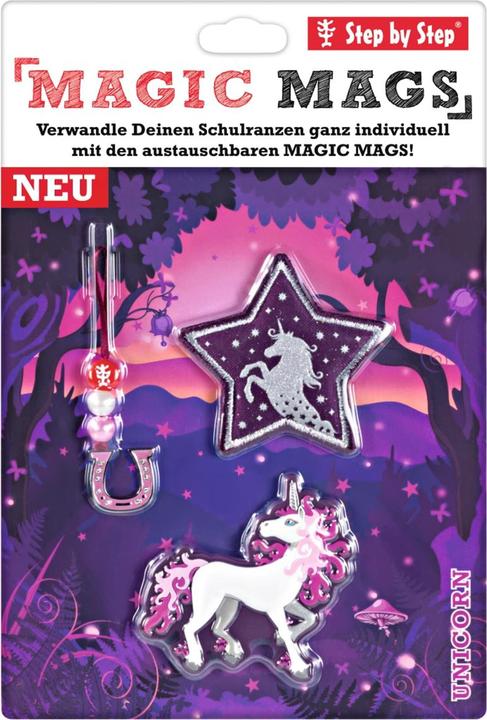 Actual product image Step by Step satchel accessories MAGIC MAGS