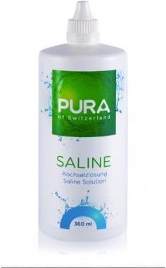 Actual product image Cooper Vision Pura Saline (Saline solution Lens solution, 360 ml)