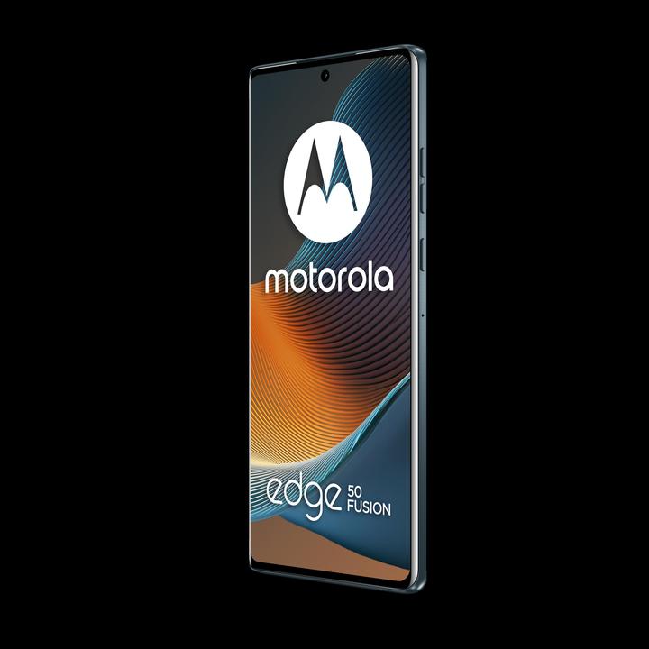 Image du produit Motorola Moto Edge50 Fusion (256 Go, Bleu forêt, 6.70", SIM + eSIM, 50 Mpx, 5G)