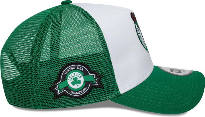 Actual product image New Era A-Frame Mesh Trucker Cap - Sidepatch Boston Celtics (One size)