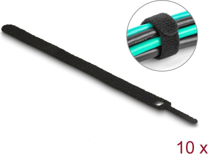 Immagine prodotto Delock Klettkabelbinder (Fascette in velcro, 200 mm, 10 pz.)