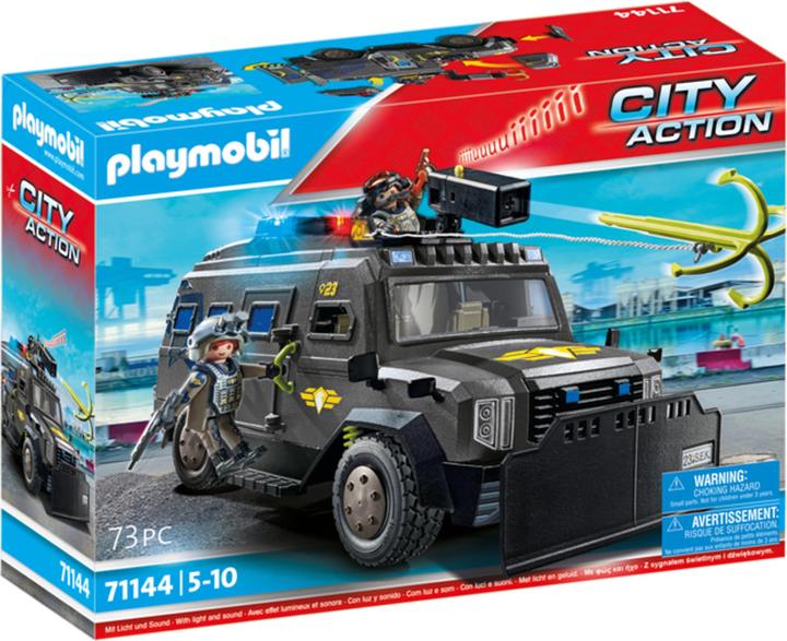 Produktbild Playmobil SWAT-Geländefahrzeug (71144, Playmobil City Action)