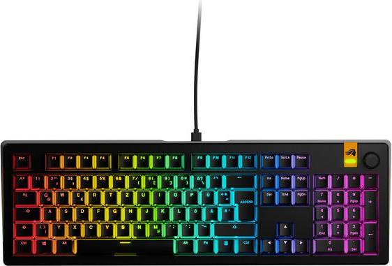 Produktbild Glorious GMMK 3 HE 100 % Custom Gaming-Tastatur - Pre-Built, ISO (DE), Fox HE Switches, schwarz (DE, Kabelgebunden)