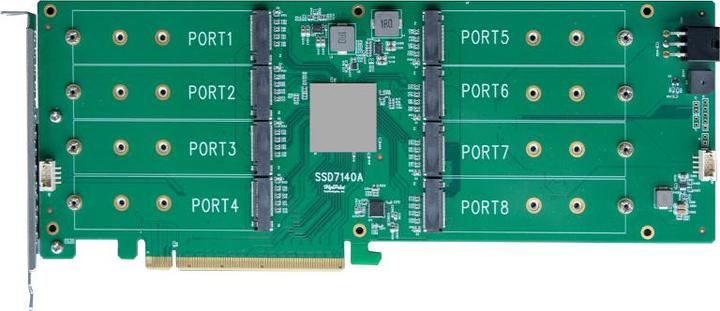 Image du produit HighPoint Contrôleur RAID SSD7140A 8x NVME