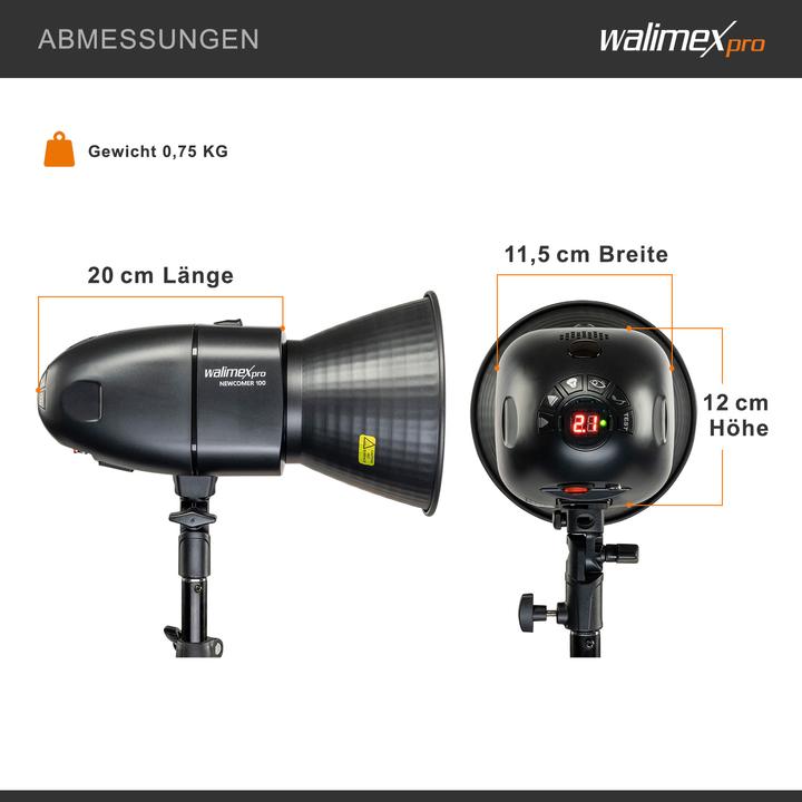 Produktbild Walimex pro Newcomer 100 II Set Single (100 W, Set)