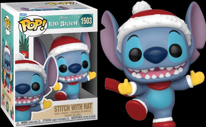 Image du produit Funko Disney Stitch with Santa Hat