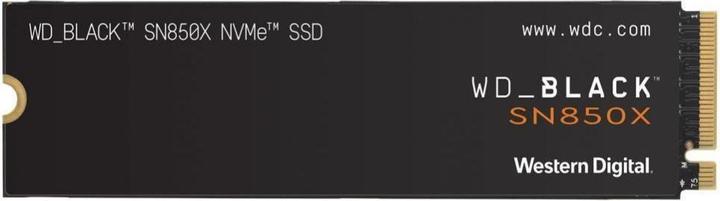 Actual product image WD Black SN850X with Heatsink (2000 GB, M.2 2280)