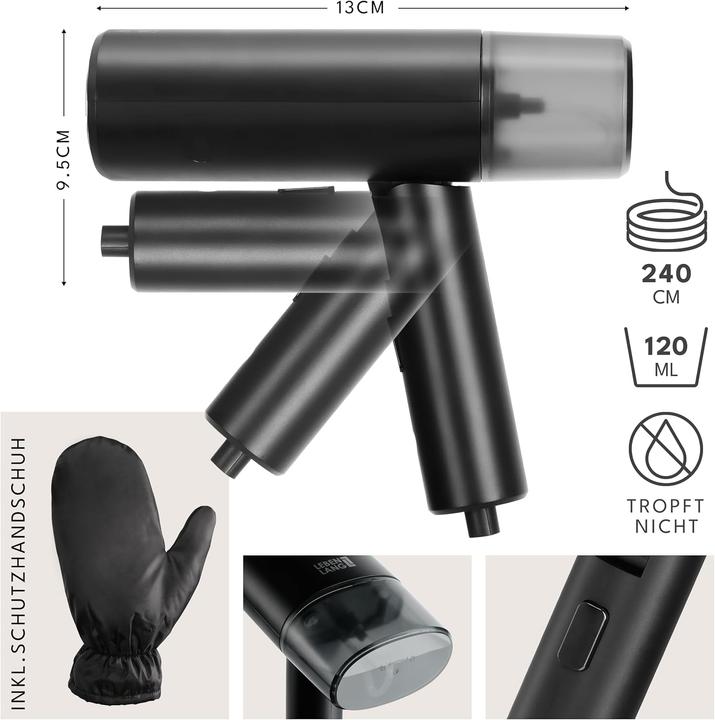 Image du produit Lebenlang Reise-Dampfglätter LB5267 (900 W, 20 g/min)