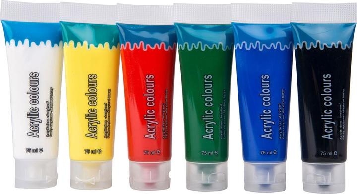 Actual product image Artist&Co Acrylic paint (Multicoloured, 450 ml)