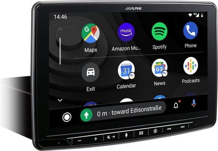 Actual product image Alpine Ine-F904D |NavigationAuto Radio |Apple CarPlay |Android Auto |Auto NavigationDVD Auto |DAB+ | (9")