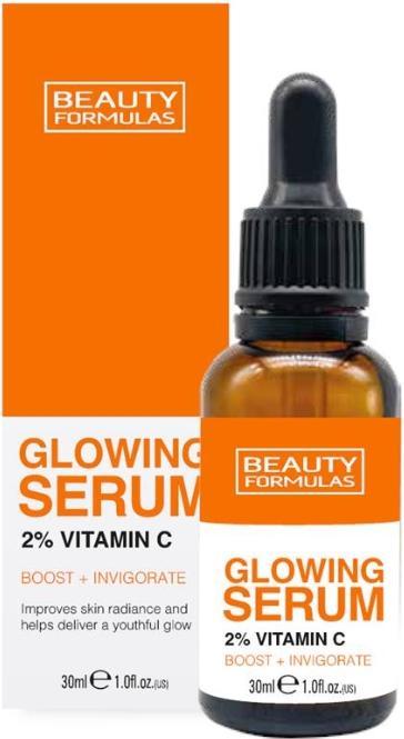 Beauty Formulas Glowing Serum 2% Vitamin C Brightening Serum 30Ml (30 ml)