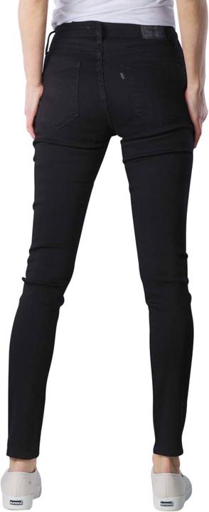 Actual product image Levis 721 Jeans High Rise Skinny soft black (W30/L28)