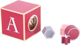 Actual product image Jipy Stacking Tower Wood Pink