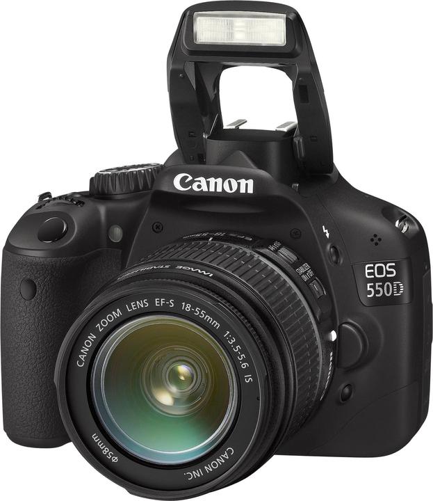 Produktbild Canon EOS 550D, DSLR, 18MPixel, 1080p Movie, 18-55mm Kit