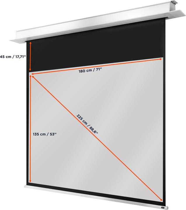 Produktbild Celexon Einbauleinwand Motor Professional + 180x135cm 4:3 (88.58", 4:3)