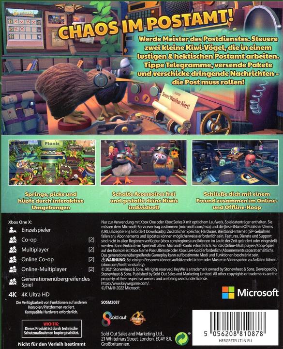 Produktbild Sold Out KeyWe (Xbox One X, Xbox Series X, DE)