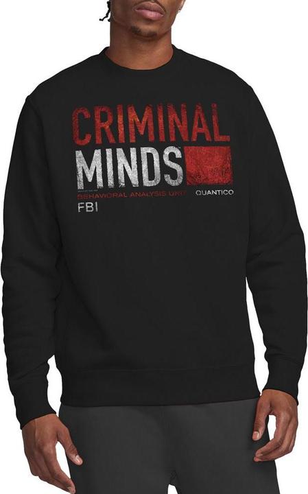 Immagine prodotto Criminal Minds Felpa Carta del Titolo Adulto Unisex (XL)