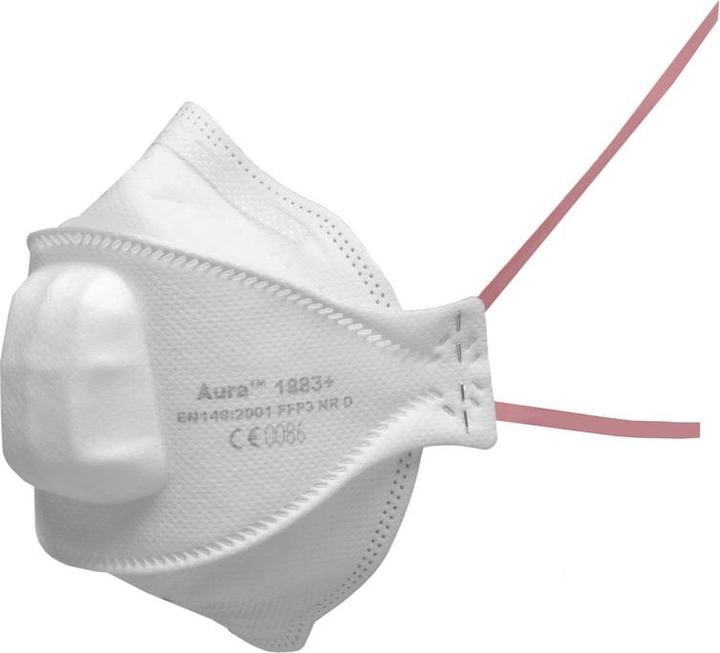 Image du produit 3M Masque antiparticules FFP3 type IIR valve d'expiration couverte 1883SV+ (FFP3 NR D, 8 x)