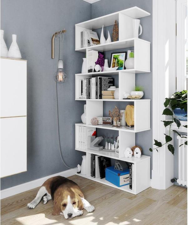 Immagine prodotto CaliCosy Libreria con 6 scomparti - A192 cm - Athena (80 x 24 x 192 cm)